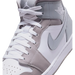 Nike Men's Air Jordan 1 Mid Se Shoes - White / Medium Grey / Cool Grey - Just For Sports
