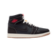 Nike Men's Air Jordan 1 Retro High Og Flight Club Shoes - Black / Sail / Gum Medium Brown / University Red