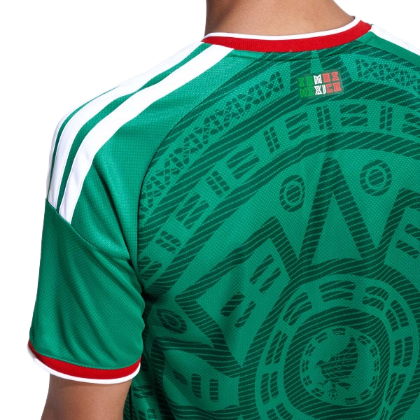 Adidas Men's Mexico 26 Home Jersey Apparel - Bold Green - Just For Sports