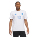 Adidas Men's M Messi N&N Away Graphic Tee Apparel - White - Just For Sports