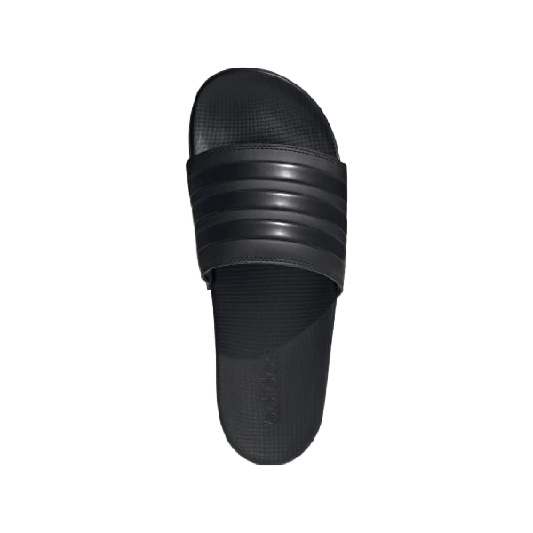 Adidas Men's Adilette Comfort Slides Shoes - Core Black / Core Black / Core Black - Just For Sports