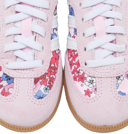 Adidas Kids' Liberty London Samba Og Comfort Closure Shoes - Clear Pink / Cloud White / Gum - Just For Sports