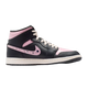 Nike Women's Jordan 1 Mid Se Iced Carmine Shoes - Anthracite / Metallic Silver / Iced Carmine / Sail / Coconut Milk