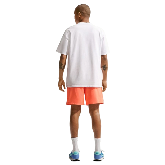 Nike Men's Club Short Apparel - Orange Frost / White - Just For Sports