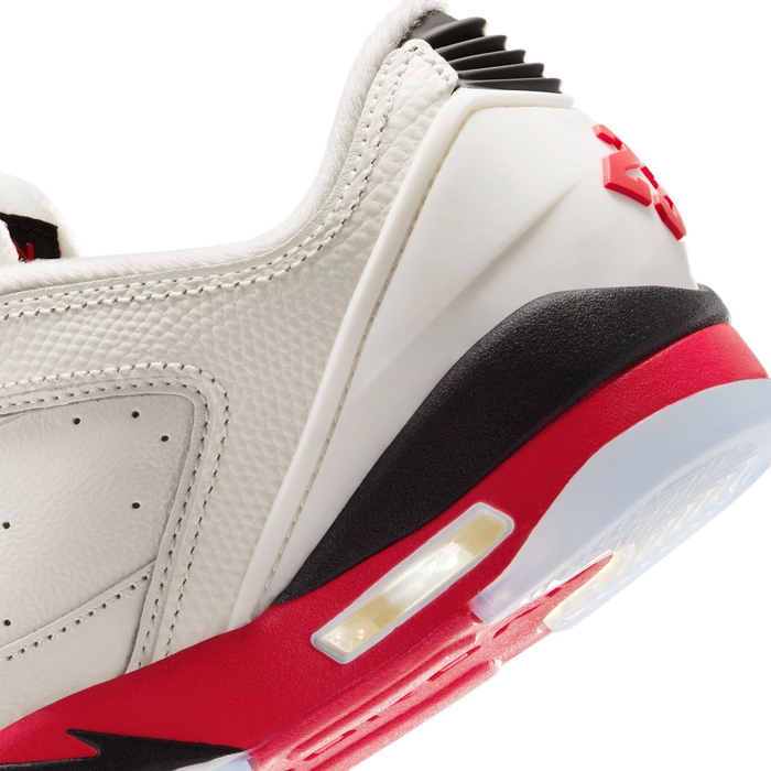 Nike Kids' Air Jordan Sixty Plus Low Shoes - Sail / Black / Reflect Silver / Fire Red - Just For Sports
