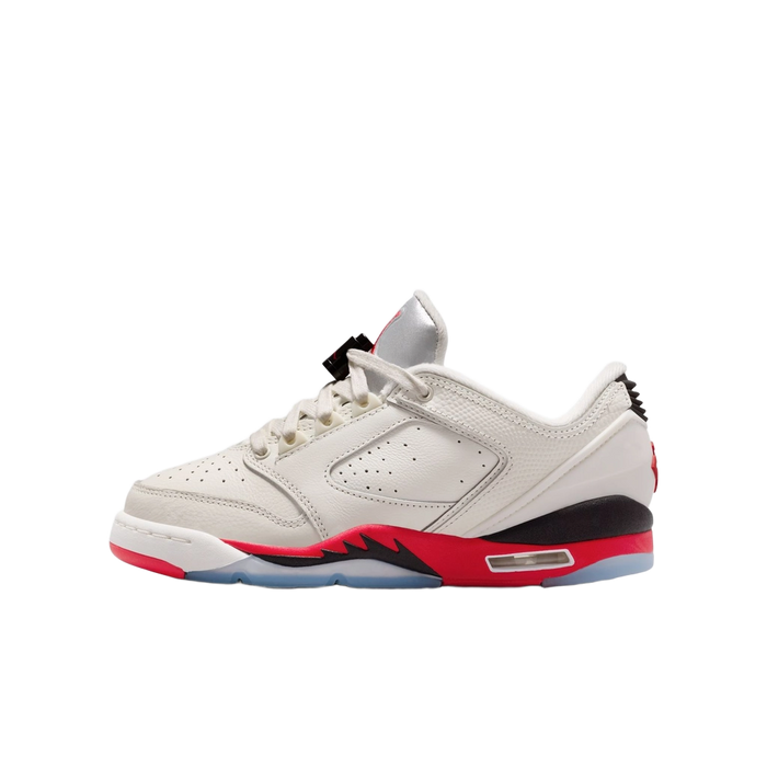 Nike Kids' Air Jordan Sixty Plus Low Shoes - Sail / Black / Reflect Silver / Fire Red - Just For Sports