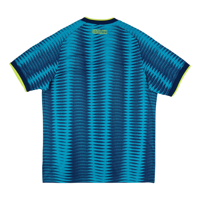 Adidas Men's Colombia 26 Away Jersey Apparel - Team Navy Blue 2 / Mystery Petrol - Just For Sports