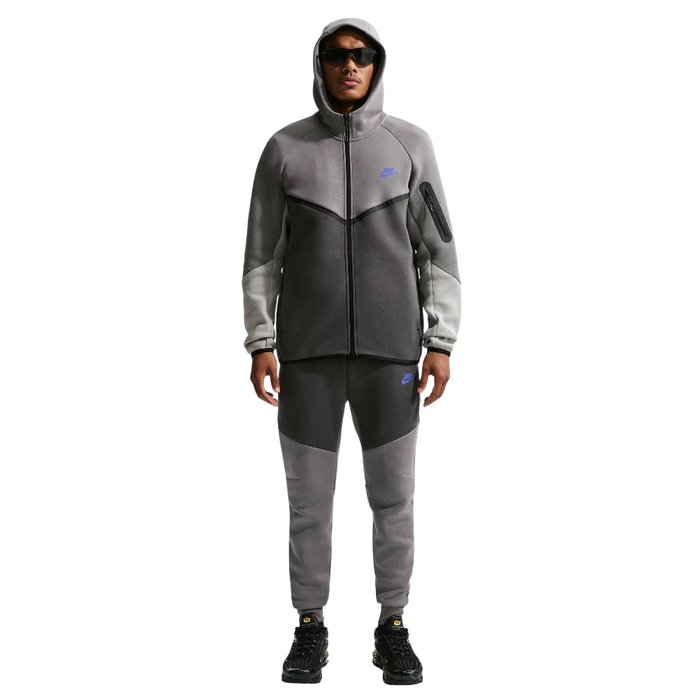 Nike Men's Tech Fleece Windrunner Full-Zip Jacket Apparel - Pencil Point / Medium Ash / College Grey / Sapphire - Just For Sports