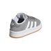Adidas Kids' Campus 00s Comfort Closure Elastic Lace Shoes Shoes - Grey Three / Cloud White / Cloud White - Just For Sports
