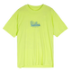 Nike Men's Cafe Swoosh Illustration T-Shirt Apparel - Light Lemon Twist
