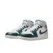 Nike Men's Air Jordan 1 Mid Se Shoes - White / Sail / Neutral Grey / Oxidized Green - Just For Sports