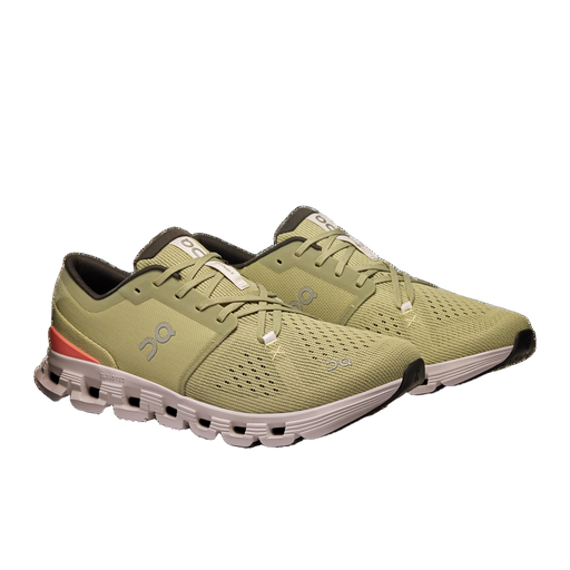 On Men's Cloud X 4 Shoes - Caper / Salmon - Just For Sports