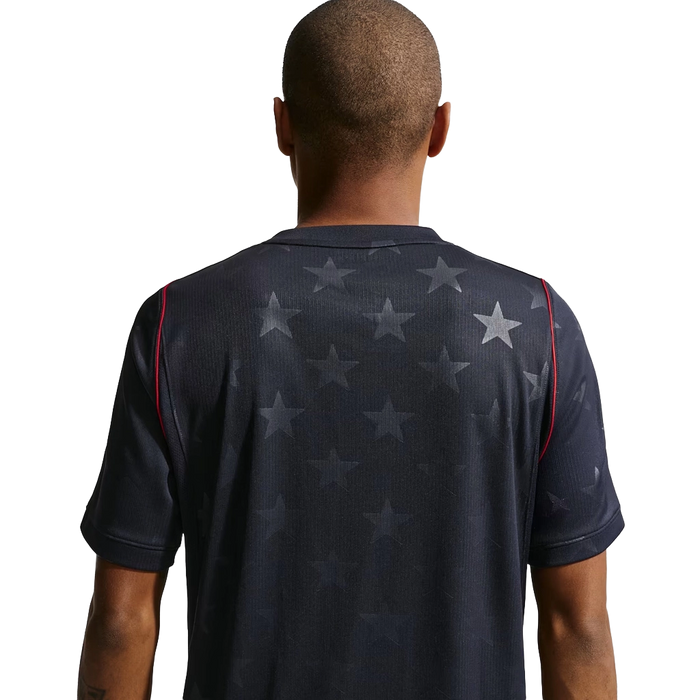 Nike Men's Usmnt 2026 Stadium Away Apparel - Dark Obsidian / University Red / Pure Platinum - Just For Sports