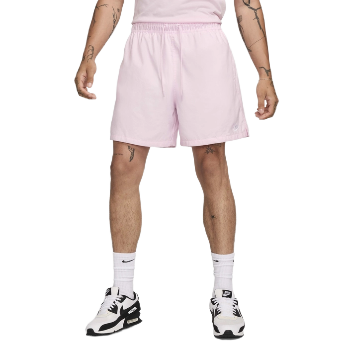 Nike Men's Club Woven Flow Shorts Apparel - Pink Foam / White - Just For Sports