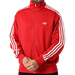 Adidas Men's Firebird Track Jacket Apparel - Better Scarlet / White - Just For Sports