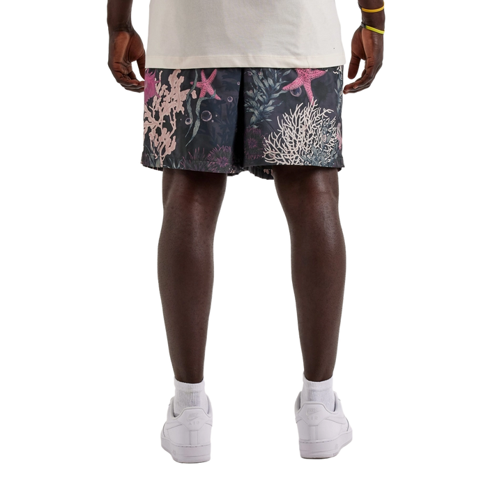 Nike Men's Club Flow Shorts Apparel - Sequoia / Peony - Just For Sports