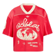 Adidas Women's Originals Cropped Soccer Jersey Apparel - Pure Ruby