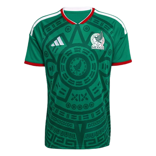 Adidas Men's Mexico 26 Home Jersey Apparel - Bold Green - Just For Sports