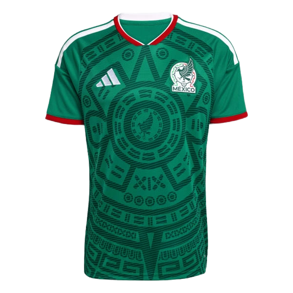 Adidas Men's Mexico 26 Home Jersey Apparel - Bold Green - Just For Sports