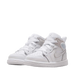 Nike Kids' Jordan 1 Mid Se Shoes - White / Field Silver - Just For Sports