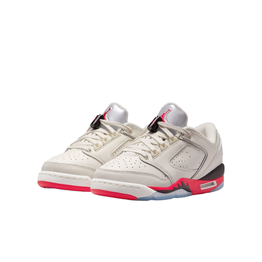 Nike Kids' Air Jordan Sixty Plus Low Shoes - Sail / Black / Reflect Silver / Fire Red - Just For Sports