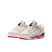 Nike Kids' Air Jordan Sixty Plus Low Shoes - Sail / Black / Reflect Silver / Fire Red - Just For Sports