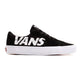 Vans Men's Sk8 Low Hi Def Shoes - Black / White