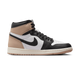 Nike Women's Air Jordan 1 Shoes - Black / Legend Medium Brown / White - Just For Sports