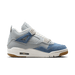 Nike Women's Air Jordan 4 Shoes - Sail / Gum Light Brown / Worn Blue / Sail / Metallic Gold - Just For Sports
