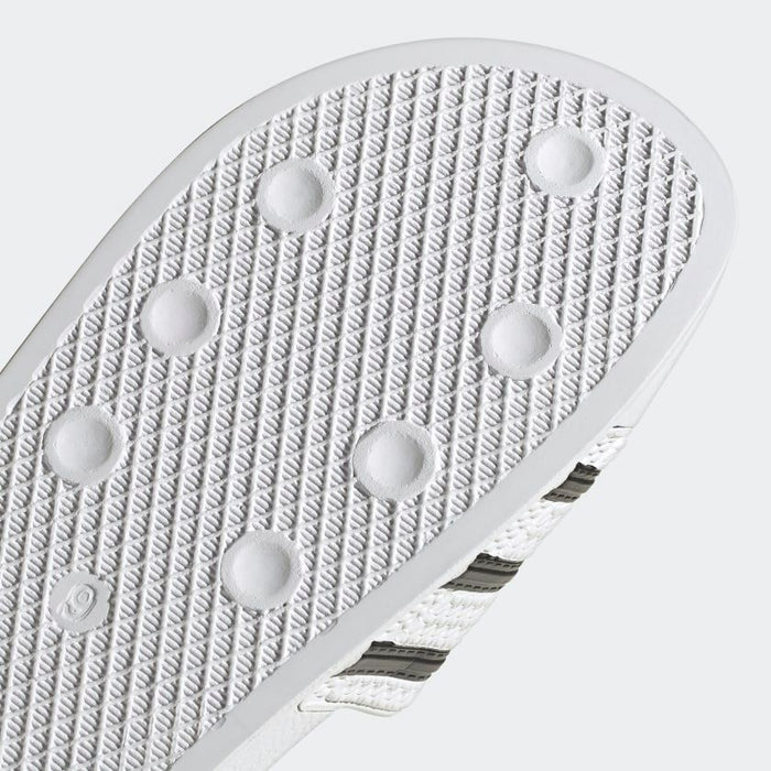 Adidas Adilette Slides - White / Core Black - Just For Sports